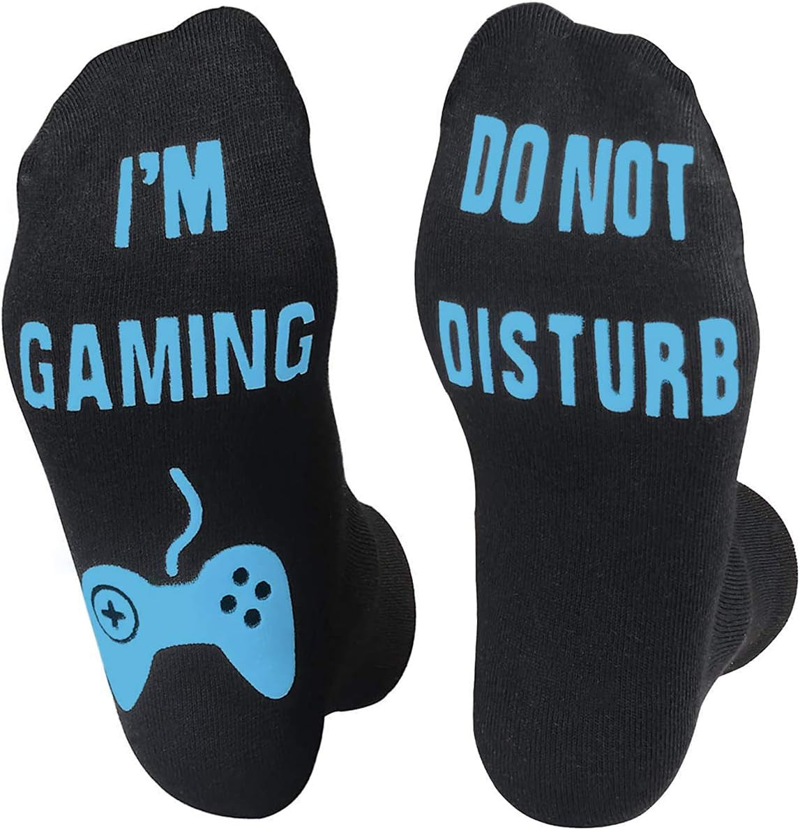 Do Not Disturb Funny Gaming Socks Christmas Gift Stocking Stuffers for Teenage Boys Kids Men Women